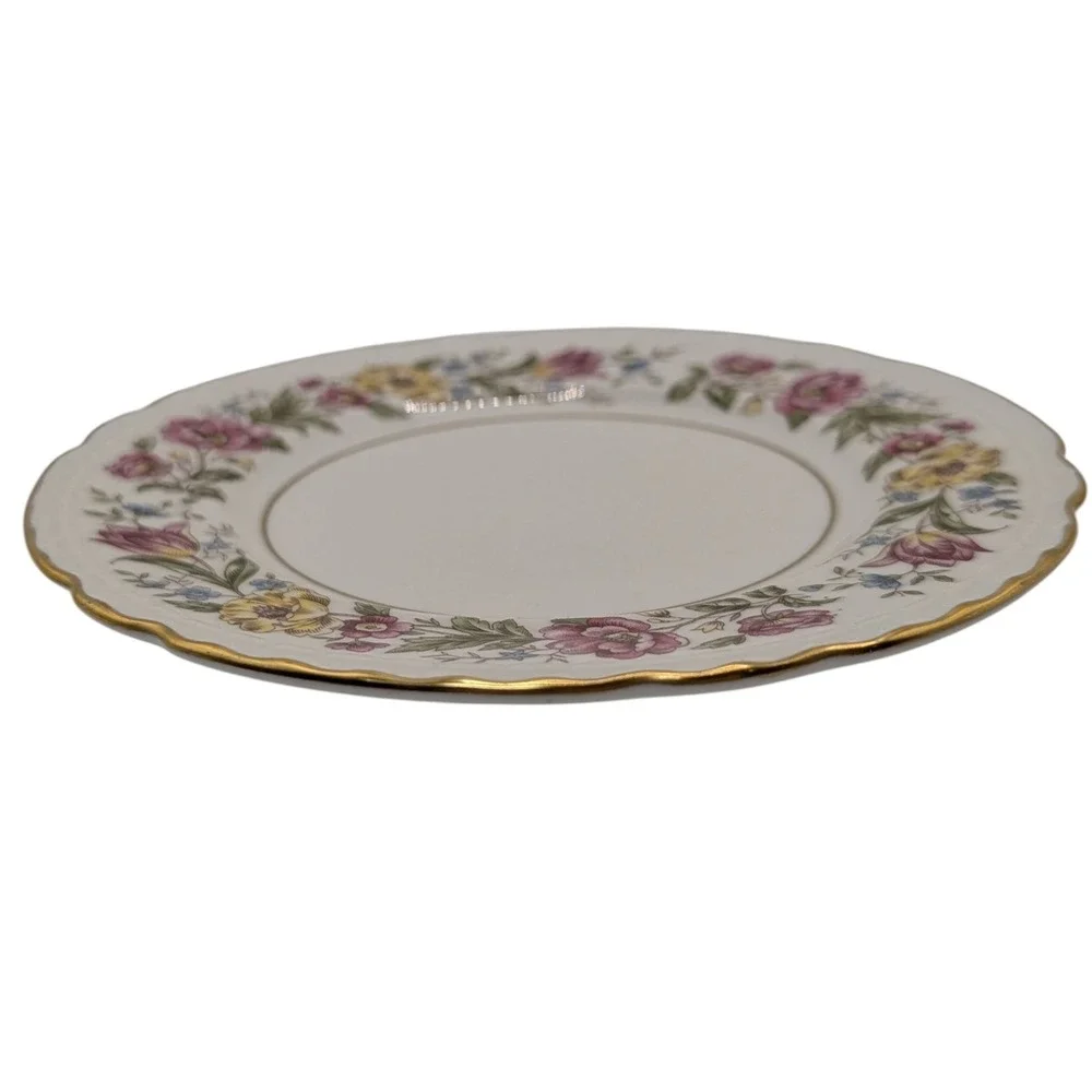 Vintage Royal Jackson Bread Plate Lady Mayfair Vogue Ceramic Scalloped Edge